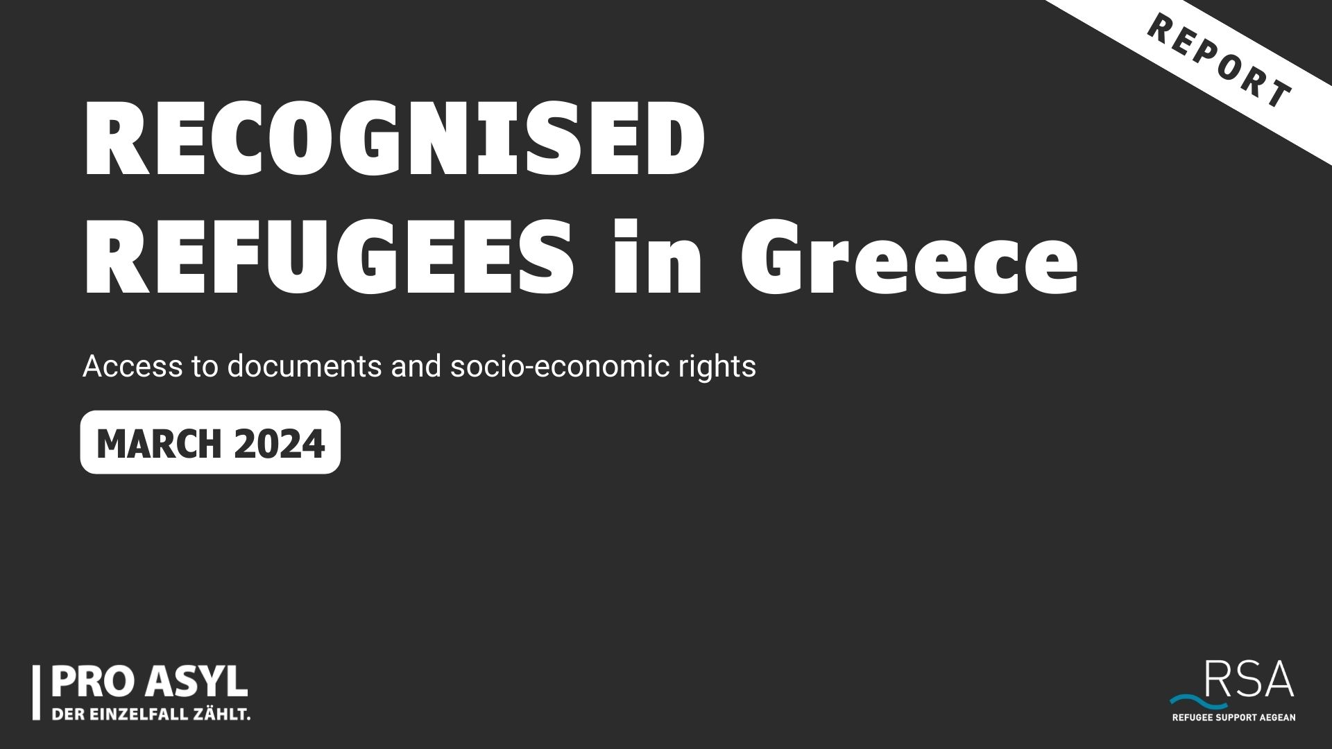 Recognised Refugees in Greece - 2024