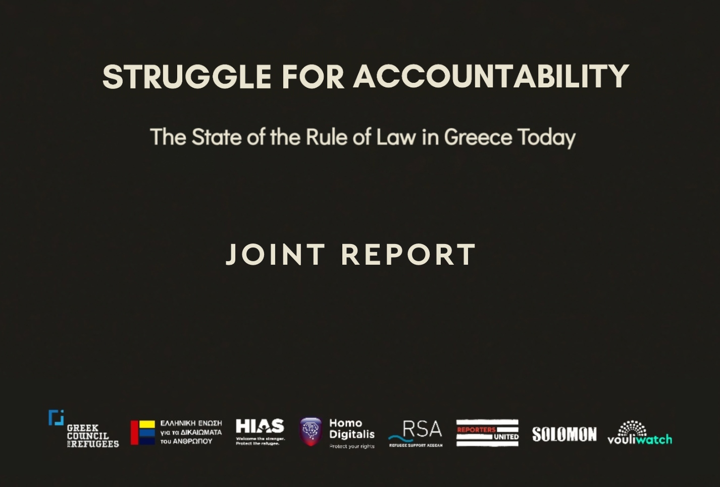 Joint Report Landscape ENG